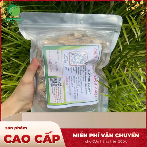 Sắc thuốc bạch truật sấy khô đúng cách