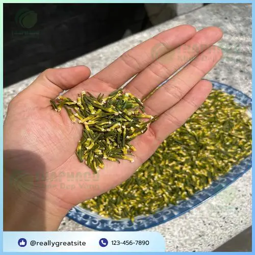 Quy trình sấy khô tim sen tại Noni Tấn Phát