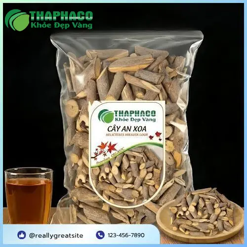 Chuẩn bị nước sắc cây an xoa trị viêm xoang