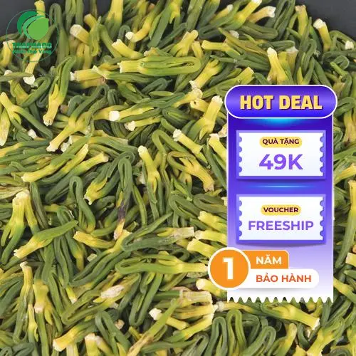 Sản phẩm tim sen sấy khô của Noni Tấn Phát