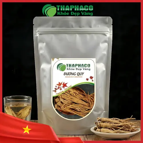 Đương quy khô đã thái lát sẵn sàng sử dụng