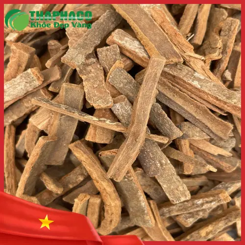 Hậu phác khô đã thái lát sẵn sàng để sắc thuốc hoặc pha trà