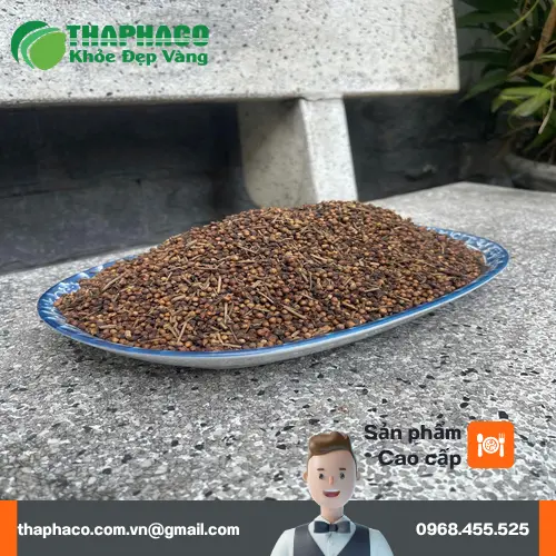 Hình ảnh cận cảnh nụ vối sấy khô được chọn lọc kỹ càng tại Noni Tấn Phát