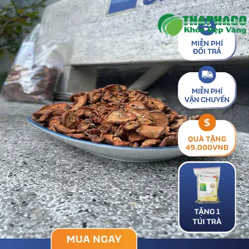 Táo mèo sấy khô tại siêu thị