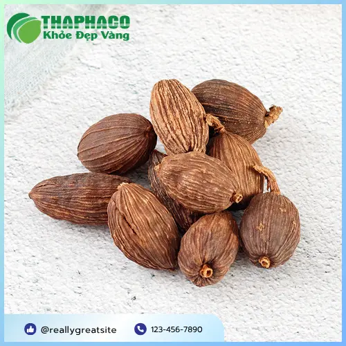 Thảo quả sấy khô đóng gói cẩn thận từ Noni Tấn Phát