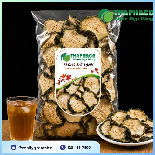 Bí đao sấy lạnh Tấn Phát chất lượng cao, giữ nguyên dưỡng chất
