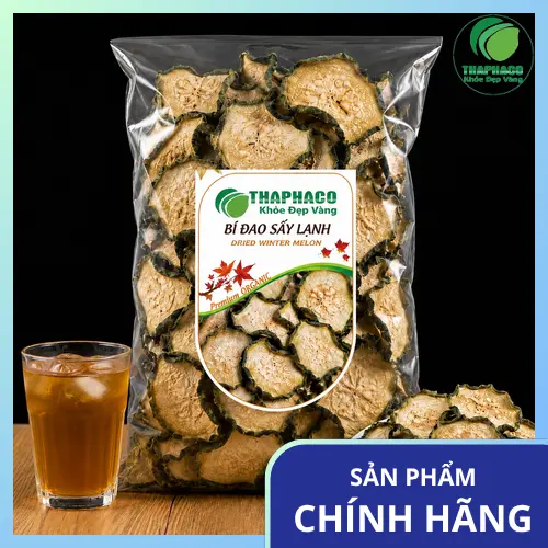 Bí đao sấy lạnh cắt lát