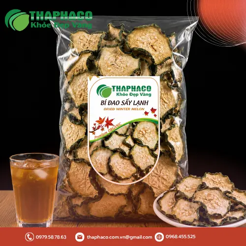 Bí đao sấy lạnh THAPHACO - Nguyên liệu chất lượng