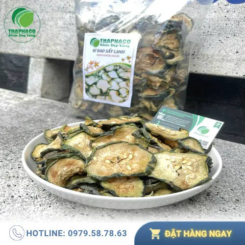 Lưu ý khi sử dụng bí đao sấy lạnh cho các đối tượng đặc biệt