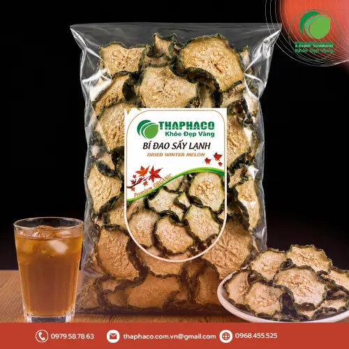 Bí đao sấy lạnh THAPHACO chất lượng