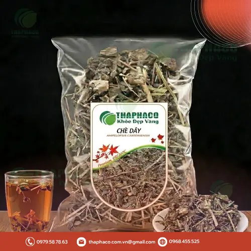 Chuẩn bị nguyên liệu pha chè dây tại nhà