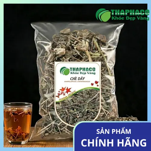Hình ảnh chè dây sấy khô chất lượng cao