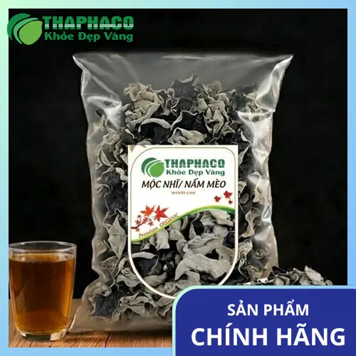 Mộc nhĩ khô và quá trình sơ chế ban đầu