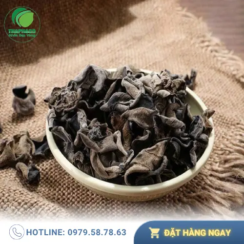 Mộc nhĩ ngâm nở mềm