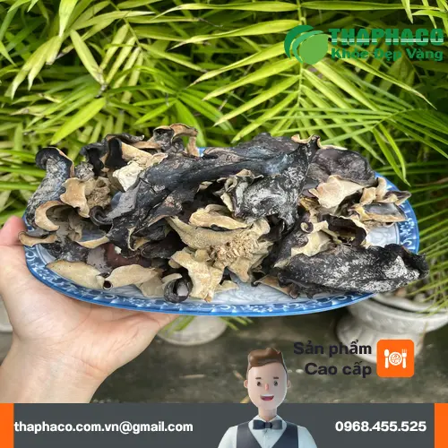 Mộc nhĩ khô THAPHACO được kiểm soát chất lượng
