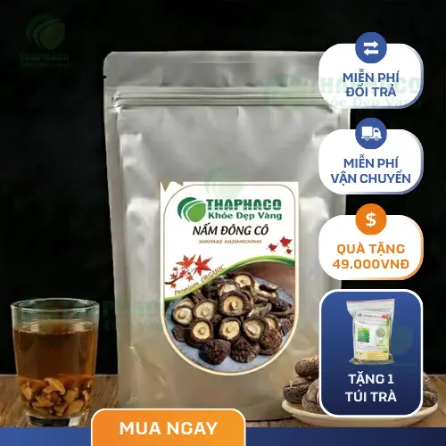 Nấm đông cô khô THAPHACO chất lượng cao