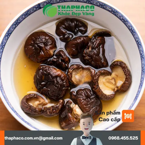 Nấm đông cô khô chất lượng từ THAPHACO
