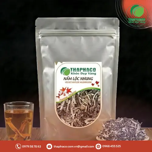 Nấm lộc nhung khô ngon đạt chuẩn