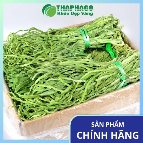 Sơ chế rau tiến vua khô