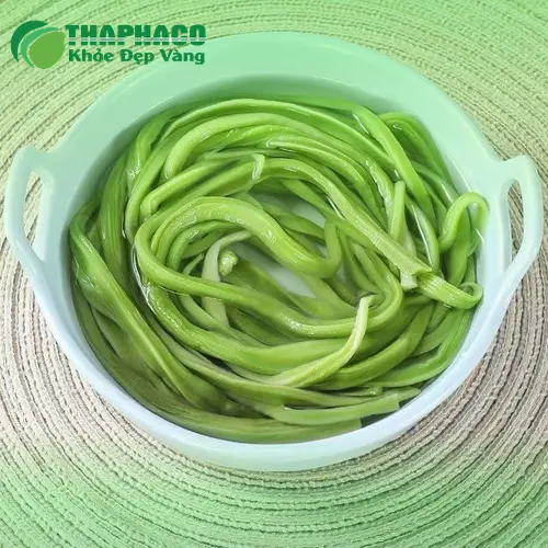 Món ăn ngon từ rau tiến vua