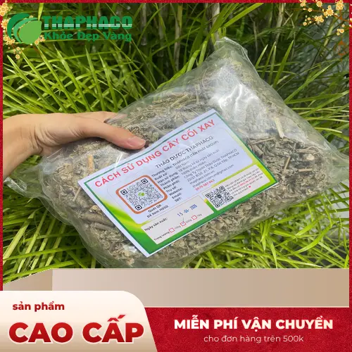 Cây Cối Xay được phơi khô dùng làm dược liệu