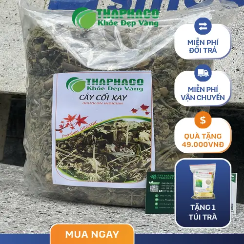 Sản phẩm cây cối xay khô đóng gói tại THAPHACO