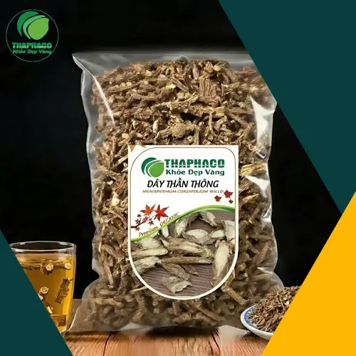 Dây thần thông khô được đóng gói cẩn thận trong túi zip kín