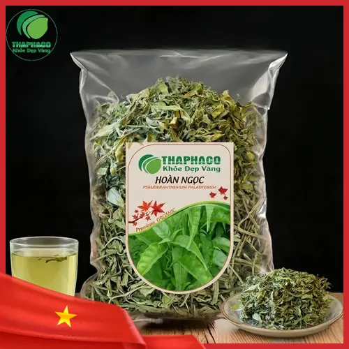 Hình ảnh lá hoàn ngọc khô chất lượng tại THAPHACO