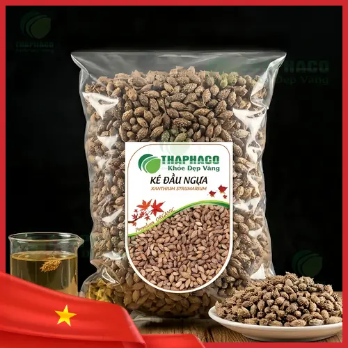 Hình ảnh cây Ké Đầu Ngựa và hoa, thân