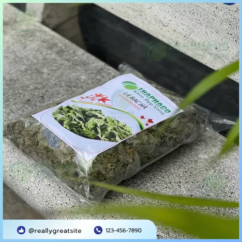 Sản phẩm lá bạc hà khô của THAPHACO