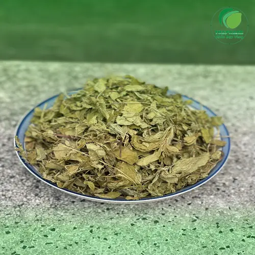 Ly trà bạc hà nóng hổi