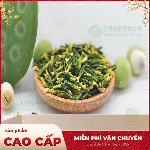 Cách pha trà tim sen khô