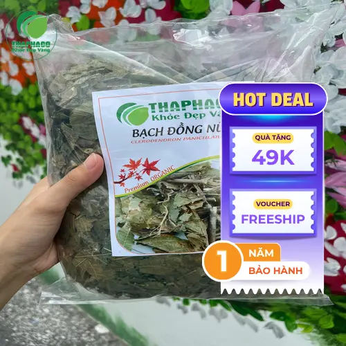 Quy trình đóng gói bạch đồng nữ khô THAPHACO