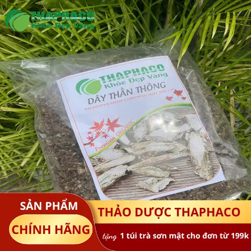 Thân cây thần thông khô đã được thái lát