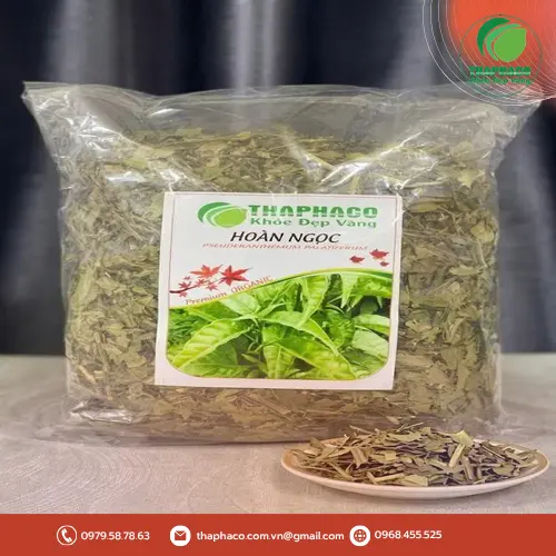 Bảo quản lá Hoàn Ngọc khô trong túi kín