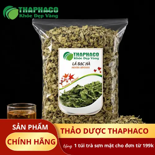 Đặc điểm lá bạc hà khô THAPHACO