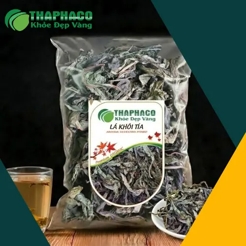 Lá Khôi Tía sấy khô nguyên chất từ THAPHACO