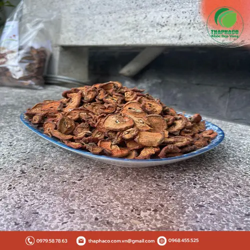 Sơn Tra khô đã được chế biến sẵn