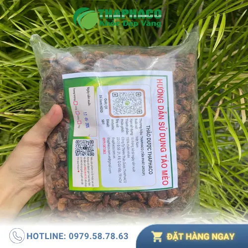 Sơn Tra (táo mèo) khô chất lượng tại THAPHACO