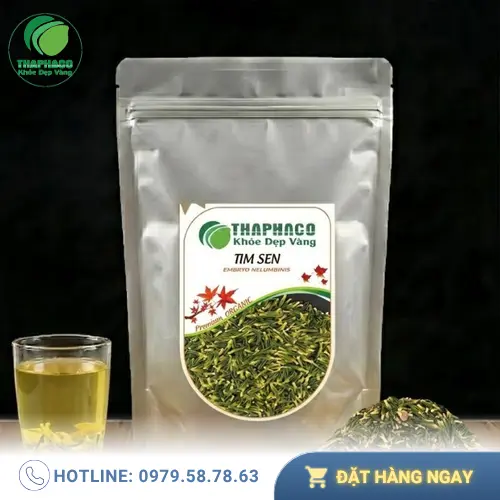 Tim sen khô được đóng gói cẩn thận tại THAPHACO