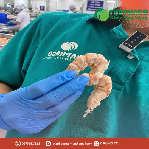 Sản phẩm tôm sấy thăng hoa chất lượng cao tại TP.HCM