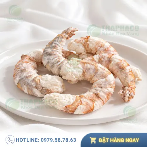 Tôm thăng hoa giữ nguyên hương vị và dinh dưỡng