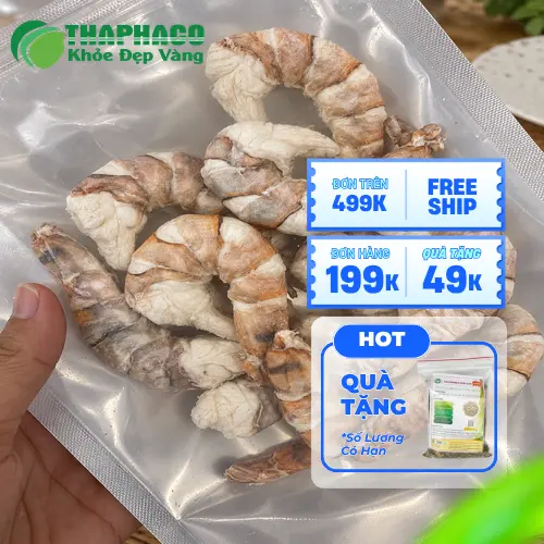 Quy trình sản xuất tôm sấy thăng hoa hiện đại khép kín