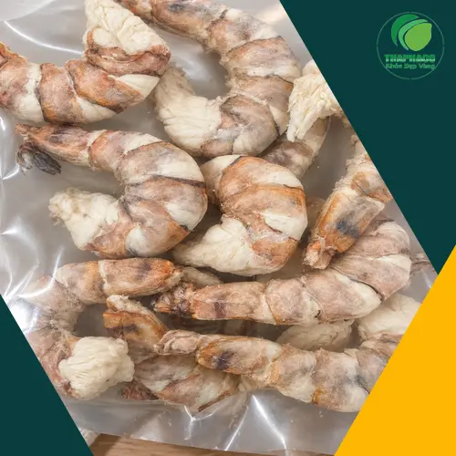 Tôm sú sấy thăng hoa giữ trọn hương vị và cấu trúc dai giòn