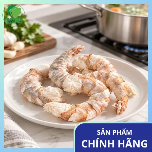 Quy trình sản xuất tôm sấy thăng hoa hiện đại