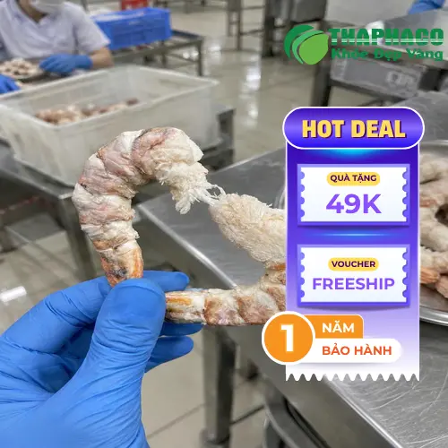 Bảo quản tôm sấy thăng hoa đúng cách để sử dụng lâu dài