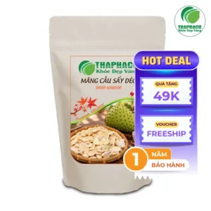 Mãng Cầu Sấy Dẻo THAPHACO - Snack Ngon Bổ Tự Nhiên