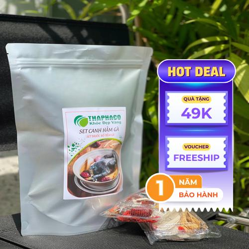 Set canh hầm gà thảo mộc tiện lợi cho người nội trợ