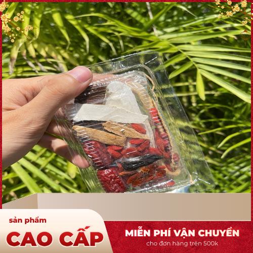 thành phần tự nhiên trong set canh hầm gà