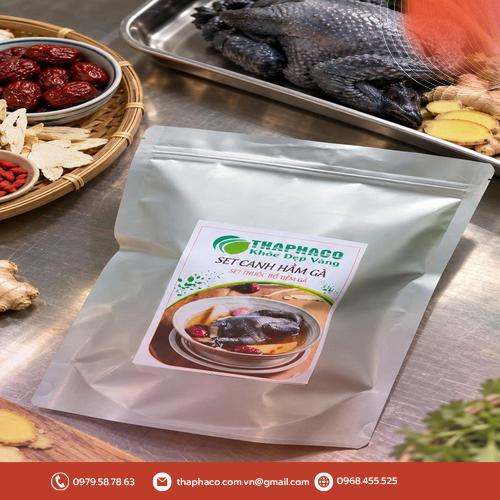 Thành phần thảo dược tự nhiên trong set canh hầm gà